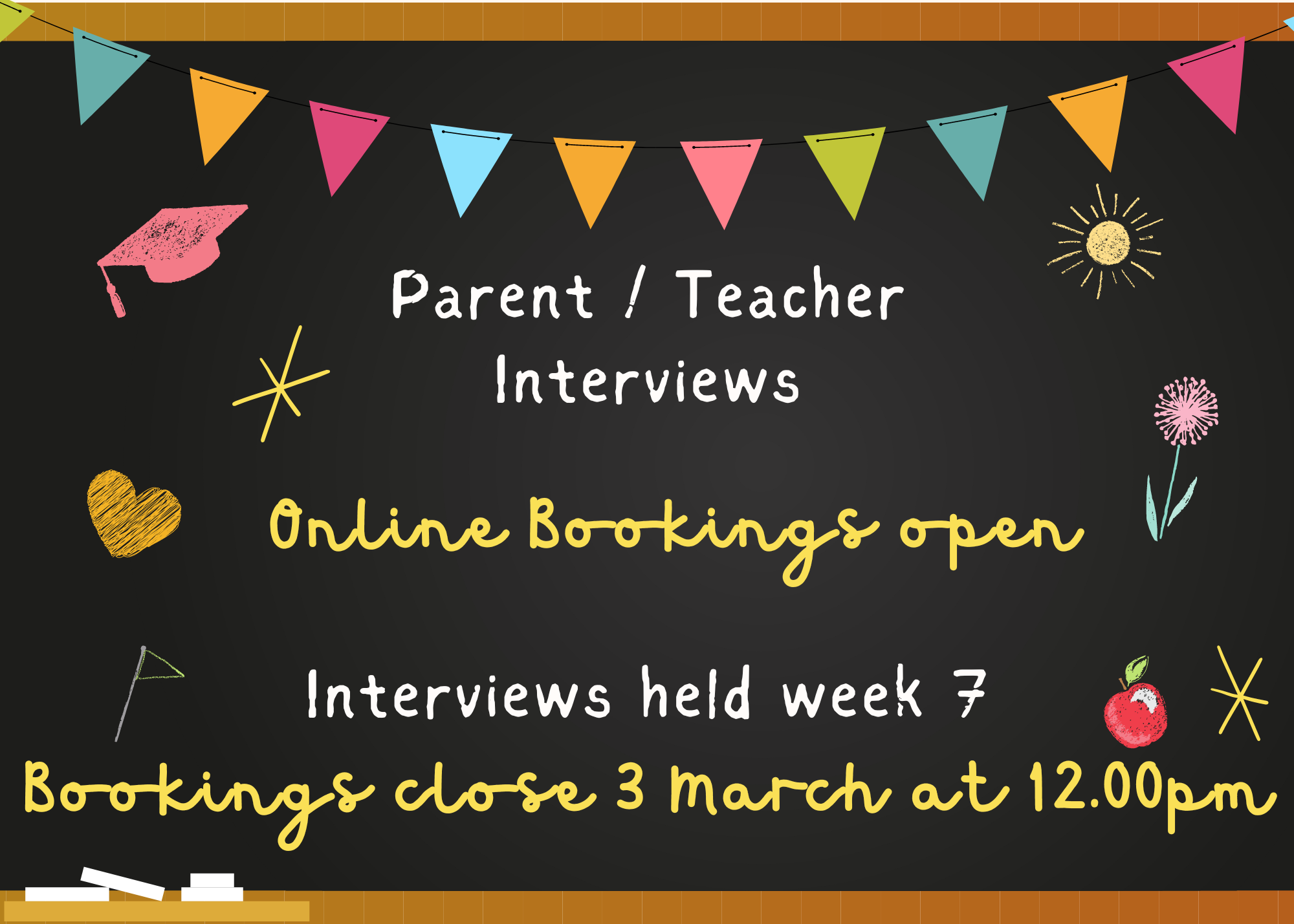 Parent Teacher Interviews Term 1